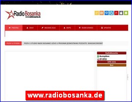 Radio stanice, www.radiobosanka.de