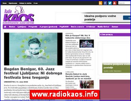 Radio stanice, www.radiokaos.info