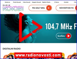 Radio stanice, www.radionovosti.com