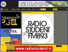 Radio stanice, www.radiostudent.si