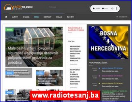 Radio stanice, www.radiotesanj.ba