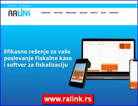 Fiskalne kase, POS sistemi, barkod itai, termalni Pos printeri, trgovake vage, fioke za novac, ladice za novac, servis raunara, RaLink, Novi Sad, www.ralink.rs