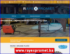 Industrija metala, www.rayexpromet.ba