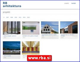 Arhitektura, projektovanje, www.rba.si