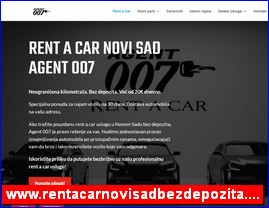 Rent A Car, rent a car agencija, rent a car agencije, bez depozita, Agent 007, Futog, Novi Sad, www.rentacarnovisadbezdepozita.com