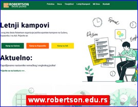 Škole stranih jezika, www.robertson.edu.rs