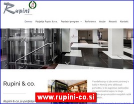 Medicinski aparati, uređaji, pomagala, medicinski materijal, oprema, www.rupini-co.si