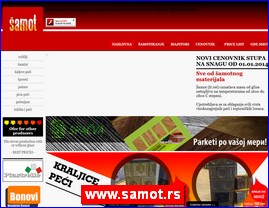 Građevinarstvo, građevinska oprema, građevinski materijal, www.samot.rs
