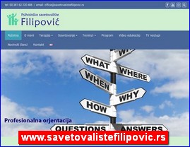 Psiholoko Savetovalite, Psiholoko Savetovalite Filipovi, terapija, psihoterapija, porodina psihoterapija, kognitivno-bihejvioralna psihoterapija, seksualna terapija, hipnoterapija, psiholoko savetovanje, predbrano savetovanje, asertivni trening, trening emocionalne pismenosti, kola roditeljstva, efikasno uenje, Beograd, www.savetovalistefilipovic.rs