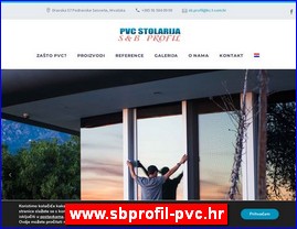 PVC, aluminijumska stolarija, www.sbprofil-pvc.hr