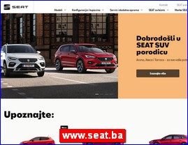 Automobili, servisi, delovi, www.seat.ba