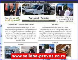 Transport, pedicija, skladitenje, Srbija, www.selidbe-prevoz.co.rs