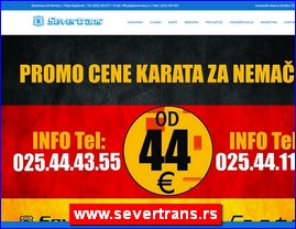Transport, pedicija, skladitenje, Srbija, www.severtrans.rs