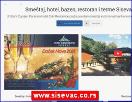 Restorani, www.sisevac.co.rs