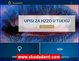 Stomatološke ordinacije, stomatolozi, zubari, www.skodadent.com