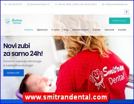 Stomatološke ordinacije, stomatolozi, zubari, www.smitrandental.com