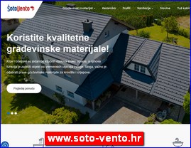 Građevinarstvo, građevinska oprema, građevinski materijal, www.soto-vento.hr