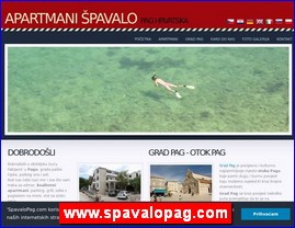 Hoteli, smeštaj, Hrvatska, www.spavalopag.com
