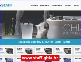Ugostiteljska oprema, oprema za restorane, posuđe, www.staff.ghia.hr