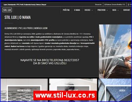Građevinarstvo, građevinska oprema, građevinski materijal, www.stil-lux.co.rs