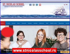 Škole stranih jezika, www.stnicolasschool.rs