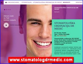 Stomatološke ordinacije, stomatolozi, zubari, www.stomatologdrmedic.com