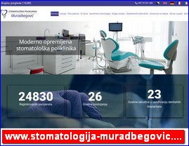 Stomatološke ordinacije, stomatolozi, zubari, www.stomatologija-muradbegovic.com