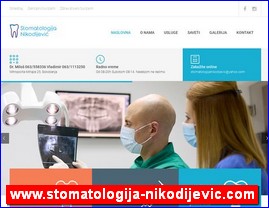 Stomatološke ordinacije, stomatolozi, zubari, www.stomatologija-nikodijevic.com