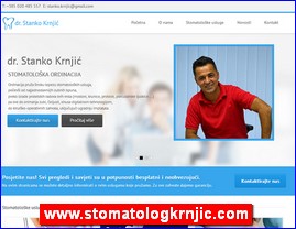 Stomatološke ordinacije, stomatolozi, zubari, www.stomatologkrnjic.com