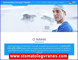 Stomatološke ordinacije, stomatolozi, zubari, www.stomatologvranes.com