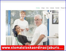 Stomatološke ordinacije, stomatolozi, zubari, www.stomatoloskaordinacijaburic.com