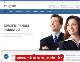 Škole stranih jezika, www.studium-jezici.hr
