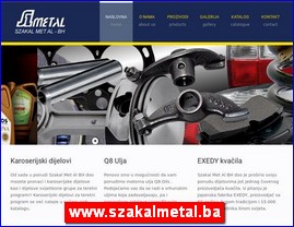 Industrija metala, www.szakalmetal.ba