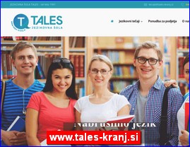 Škole stranih jezika, www.tales-kranj.si