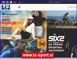 Odeća, www.tc-sport.si