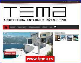 Arhitektura, projektovanje, www.tema.rs