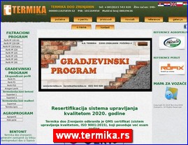 Građevinarstvo, građevinska oprema, građevinski materijal, www.termika.rs