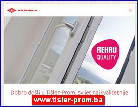 PVC, aluminijumska stolarija, www.tisler-prom.ba