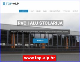 PVC, aluminijumska stolarija, www.top-alp.hr
