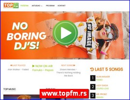 Radio stanice, www.topfm.rs