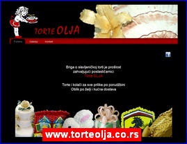 Konditorski proizvodi, keks, čokolade, bombone, torte, sladoledi, poslastičarnice, www.torteolja.co.rs