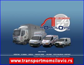 Transport, pedicija, skladitenje, Srbija, www.transportmomcilovic.rs