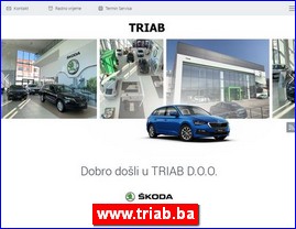 Automobili, servisi, delovi, www.triab.ba