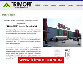 Industrija metala, www.trimont.com.ba
