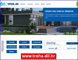 PVC, aluminijumska stolarija, www.troha-dil.hr