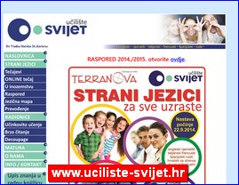 Škole stranih jezika, www.uciliste-svijet.hr
