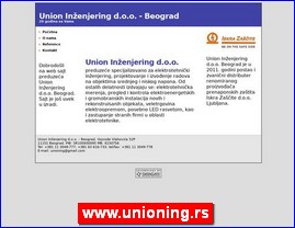 Sanitarije, vodooprema, www.unioning.rs