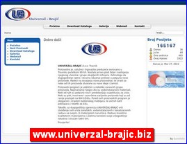 Sanitarije, vodooprema, www.univerzal-brajic.biz