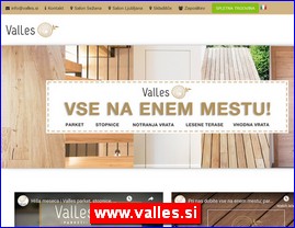 PVC, aluminijumska stolarija, www.valles.si