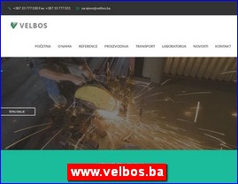 Industrija metala, www.velbos.ba